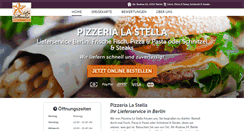 Desktop Screenshot of lastellapizza.de