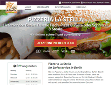 Tablet Screenshot of lastellapizza.de